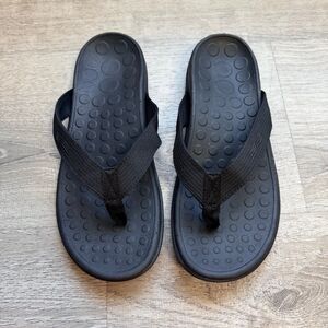 Vionic 44 Wave Orthotic Sandals Flip Flops Arch Support size 8 men’s